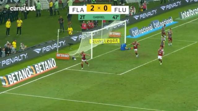 Flamengo 2 X 0 Fluminense _ GOOOL! GABRIEL