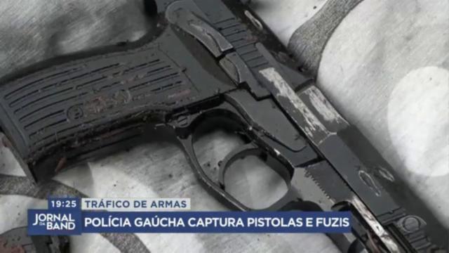 Polícia gaúcha pega arsenal em sítio