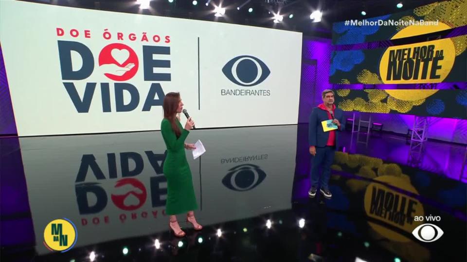 Band lança campanha com imagens de seu mais novo programa - TV Foco