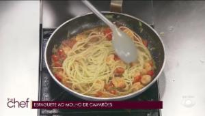 Espaguete ao molho de camarão | Walter Queiroz | The Chef