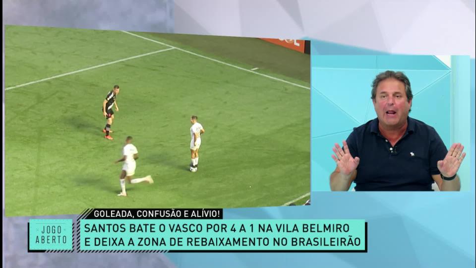 O que disse o VAR na confusão após lance ousado de Soteldo no jogo entre  Santos e Vasco