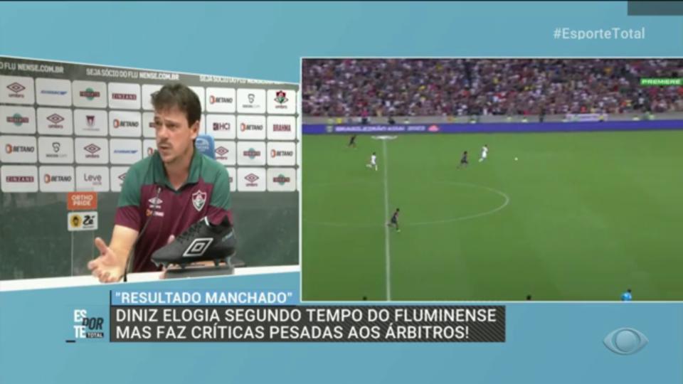 Fluminense: Fernando Diniz detona arbitragem e pênalti marcado para o  Corinthians: 'Manchado' - ISTOÉ Independente