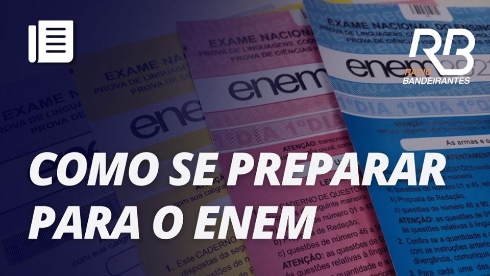 Entenda Como Se Preparar Para Fazer A Prova Do Enem Vídeos Band 8150