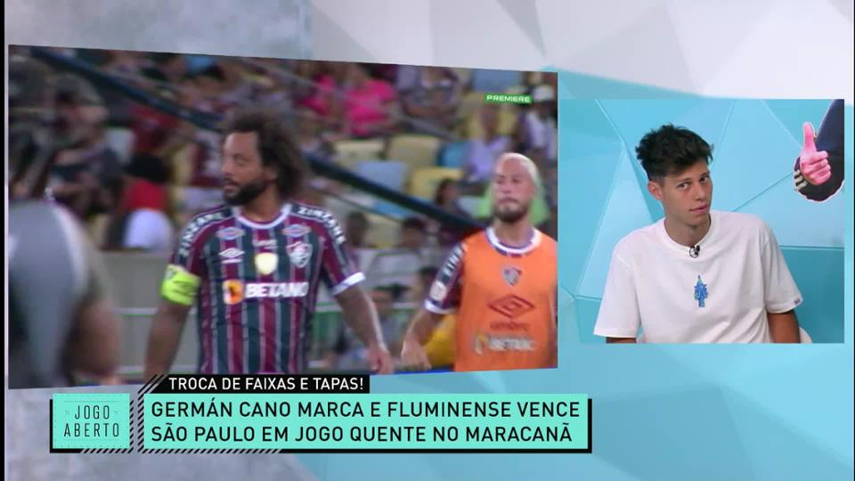 Cano marca, e Fluminense vence São Paulo no 'Jogo das Faixas' - Lance!