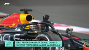 F1: Max Verstappen vence o GP de Abu Dhabi
