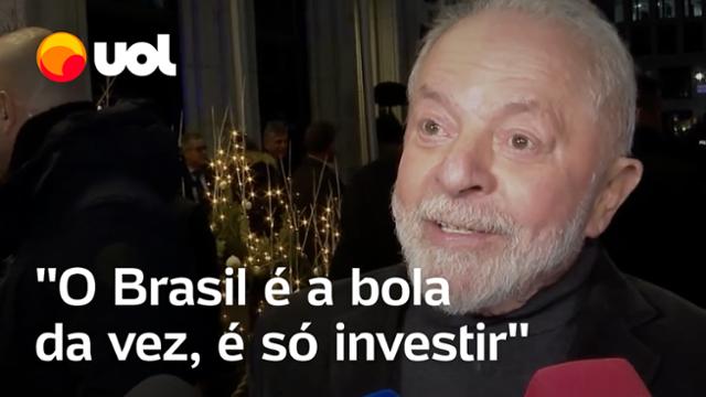 Lula na Alemanha: 'O Brasil é a bola da vez, é só investir'