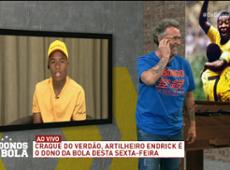 Endrick brinca e diz que Neto grita nos programas