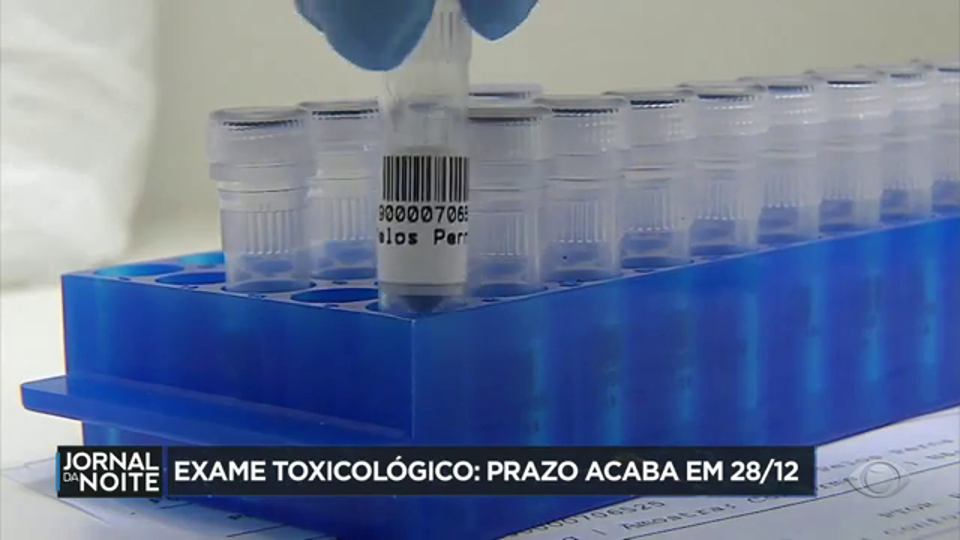 Prazo Para Fazer Exame Toxicológico Acaba Dia 2812 Vídeos Band 6799