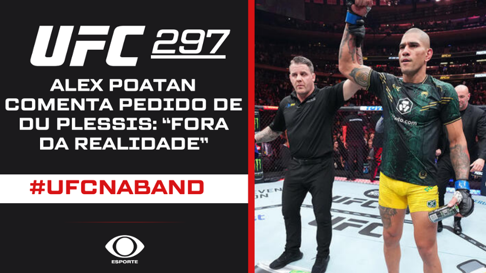 UFC 297 tem rivalidade e Brasil em busca de cinturão; saiba mais