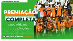 Copa Africana de Nações: Veja a cerimônia de premiação completa