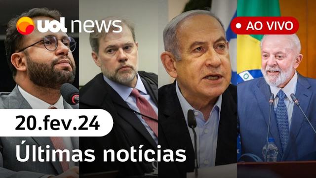 UOL News 2ª Edição com Diego Sarza, Tales, Kotscho e Henrique Vieira  20/02/24