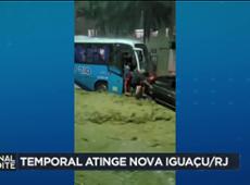Chuva castiga a Região Metropolitana do Rio