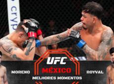 UFC MÉXICO: MORENO X ROYVAL 2 - MELHORES MOMENTOS | #UFCnaBand