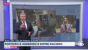 Porteiro é agredido e sofre racismo em Porto Alegre