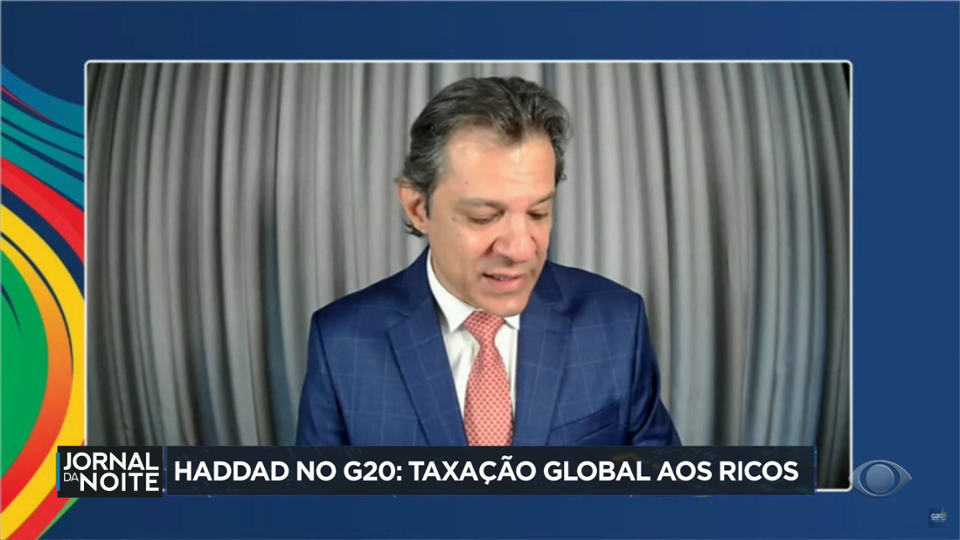 Haddad defende taxação global dos super-ricos no G20 | Band