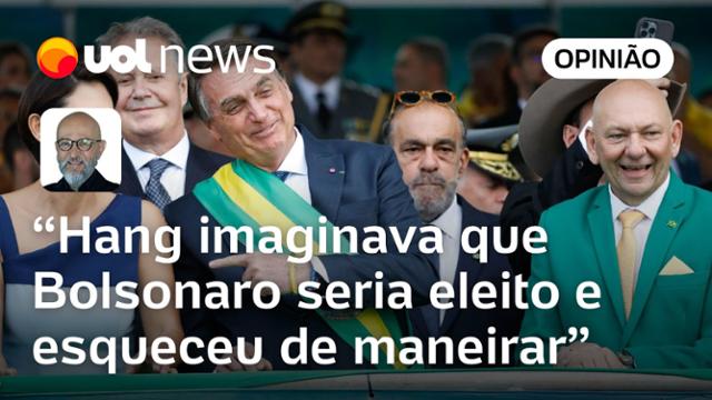 Hang produziu rastro pegajoso que o vincula a Jair Bolsonaro e paga caro por isso, diz Josias