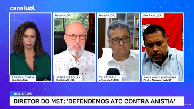 Manifestação da esquerda não é resposta a Bolsonaro e pode ser maior do que ato na Paulista, diz MST