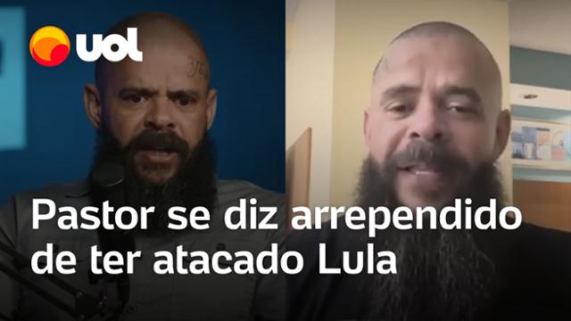 Pastor que atacou Lula se diz arrependido de ser bolsonarista: 'Vergonha'