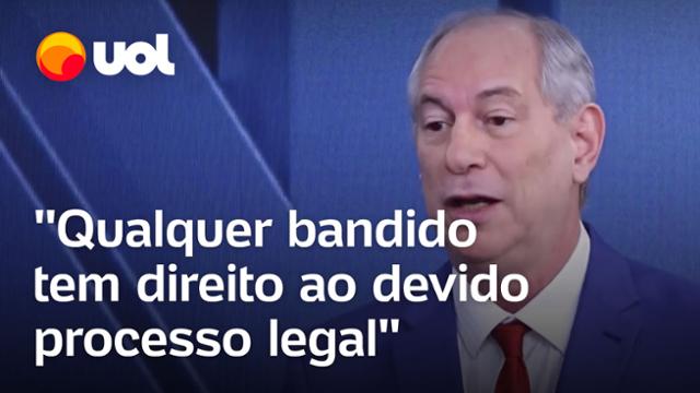 Ciro Gomes diz que Bolsonaro será preso, mas critica "estrelismo" do STF
