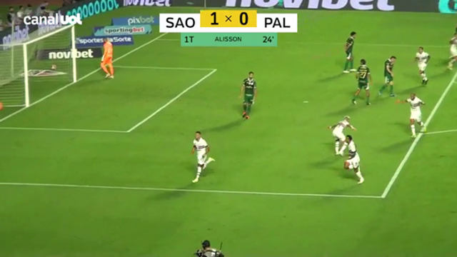 São Paulo 1 X 1 Palmeiras _ FIM DE JOGO!