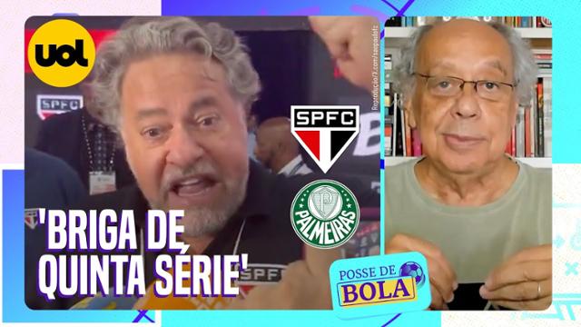 ?Parece briga de quinta série!' Trajano critica São Paulo por impedir coletiva do Palmeiras