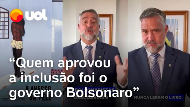Ministro critica bolsonaristas por tentativa de censurar livro: 'Comprados no governo Bolsonaro'