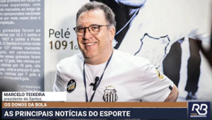 Santos: Craque Neto entrevista o presidente Marcelo Teixeira.