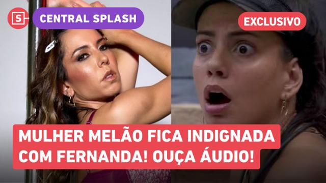 BBB 24: Fernanda se revolta com Mulher Melão, que manda áudio exclusivo para Pasin - 20/03/2024 - UOL Splash