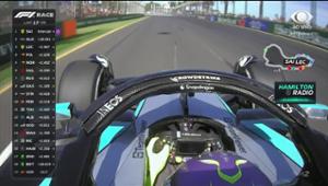 Hamilton abandona o GP da Austrália com problemas no motor