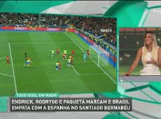 Renata Fan sobre Brasil x Espanha: "Em campo permaneceu o bom futebol"