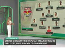 Debate Jogo Aberto: Santos x Bragantino, quem é favorito na decisão?