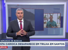Continuam as buscas por turista desaparecido em trilha de Santos