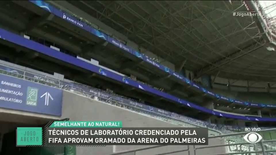 Fifa aprova gramado do Allianz, e Palmeiras pode jogar Libertadores em casa