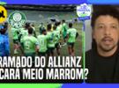 Gramado do Allianz Parque estará marrom no jogo do Palmeiras? André Hernan