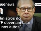 Gilmar não se considerará impedido por falas sobre Bolsonaro, diz Josias: '