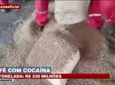 "Café com Cocaína" é encontrada no Porto do RJ