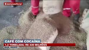 "Café com Cocaína" é encontrada no Porto do RJ