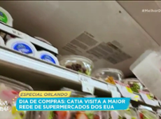Catia Fonseca visita a maior rede de supermercados dos EUA