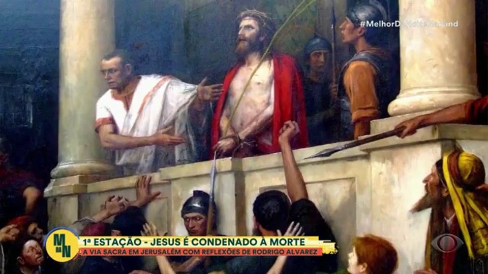 Via Sacra: Rodrigo Alvarez percorre o caminho de Jesus até o calvário