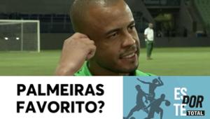 Mayke afasta favoritismo do Palmeiras contra o Santos na final do Paulistão