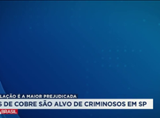 Fios de cobre são alvos de criminosos em São Paulo