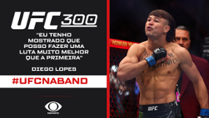 UFC 300 | Diego Lopes comemora e pede revanche: "Tenho condição de ganhar"