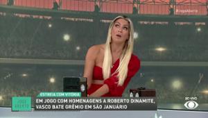 Renata Fan analisa Vasco x Grêmio e zoa Renato Gaúcho após derrota