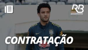 Palmeiras anuncia a contratação de Felipe Anderson | Os Donos da Bola