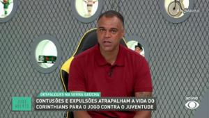 Denílson prevê 'jogo difícil' para o Corinthians contra o Juventude