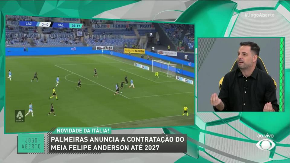 Debate Jogo Aberto: Palmeiras acertou na contratação de Felipe Anderson?