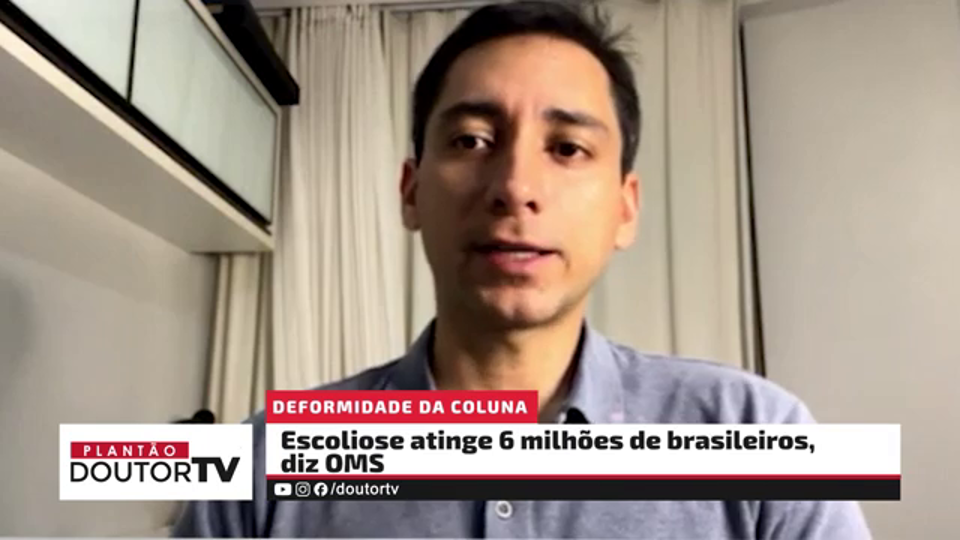 Escoliose atinge 6 milhões de brasileiros, diz OMS