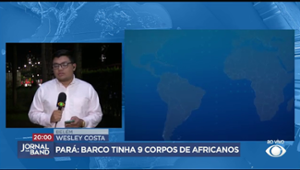 Barco encontrado à deriva no Pará tinha 9 corpos de africanos