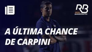 São Paulo enfrenta Flamengo com futuro de Carpini em jogo I Nossa Área