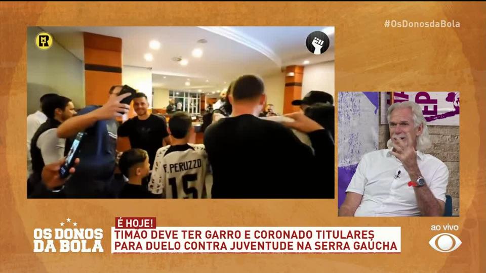 Sérgio, técnico da Portuguesa Santista, fala sobre cobrança em Carpini